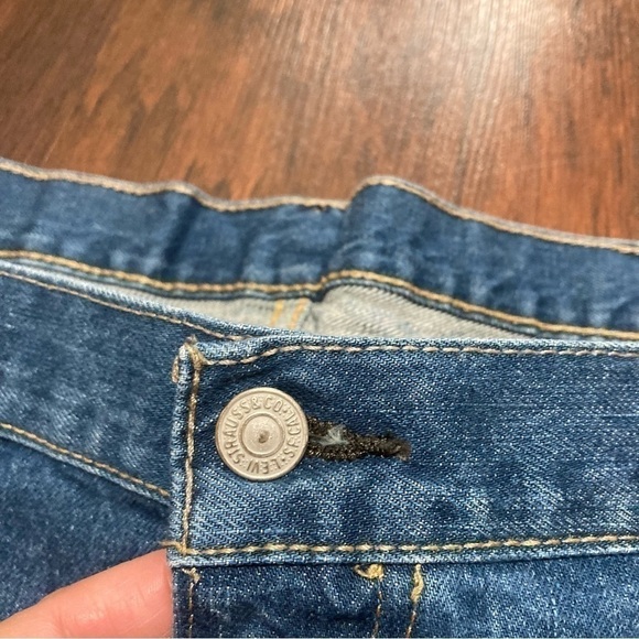 LEVI’S 550 jeans 48x26 altered GUC - Picture 5 of 13